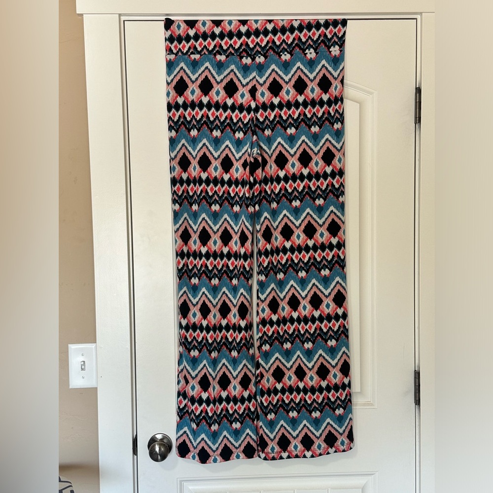 Wrangler Aztec palazzo pants